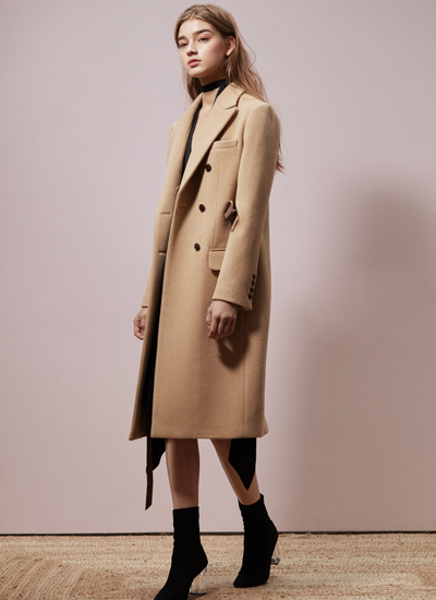 Tailored Coat With Belt Detail BE 품절